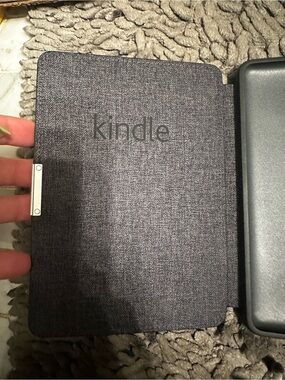 Amazon Kindle Fabric Cover Case - Dark Gray
